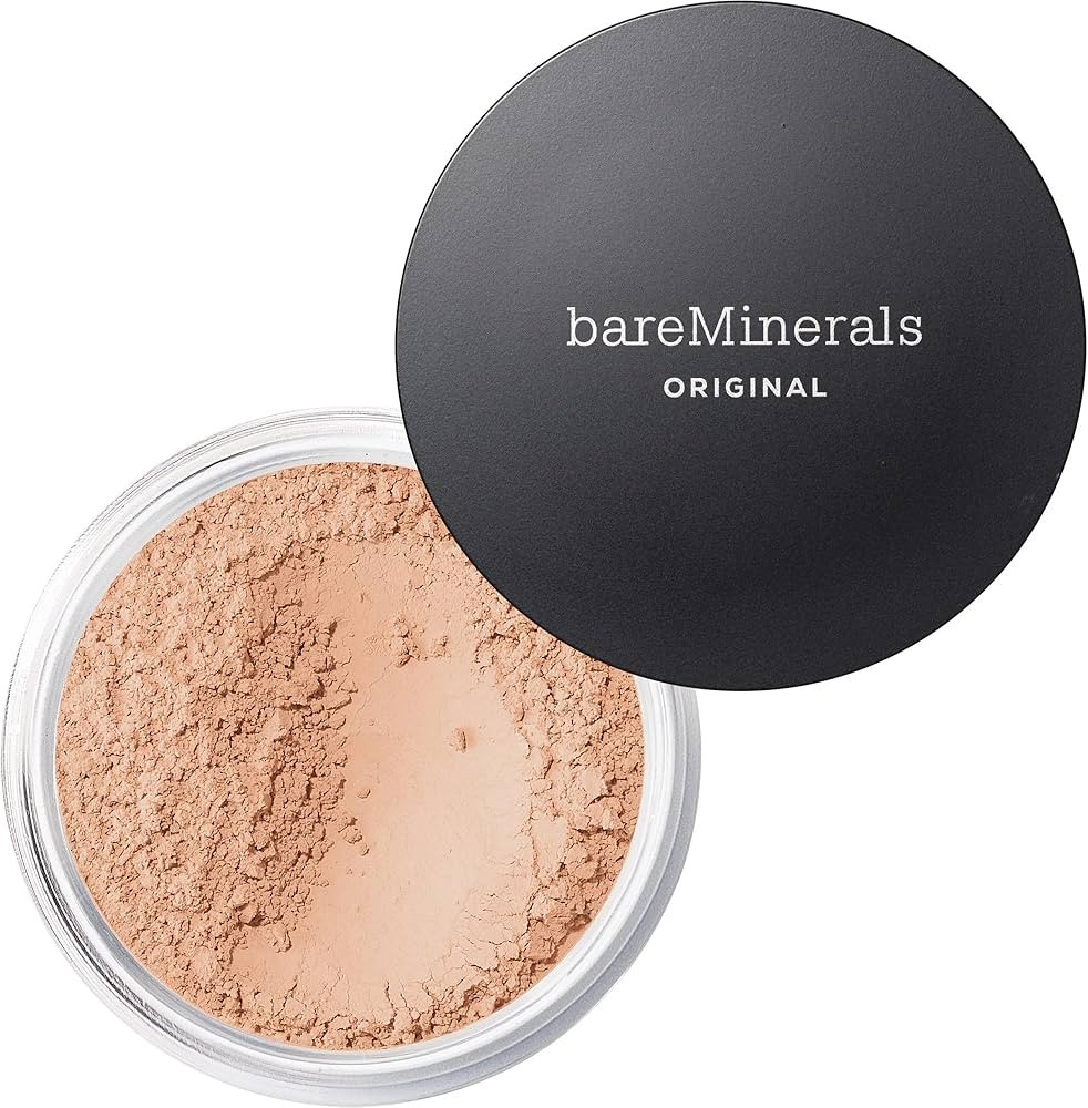 bareMinerals Original Loose Powder Foundation SPF 15, Clean Mineral Powder Face Makeup, Sheer-to-... | Amazon (US)
