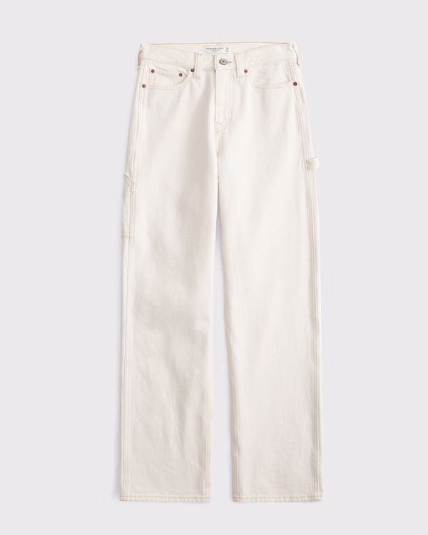 Women's Mid Rise Slouchy Jean | Women's Bottoms | Abercrombie.com | Abercrombie & Fitch (US)