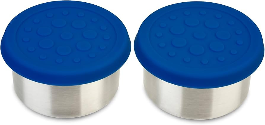 LunchBots 4.5 oz Leak Proof Snack and Side Dish Containers - Spill Proof in Bags and Bento Boxes ... | Amazon (US)