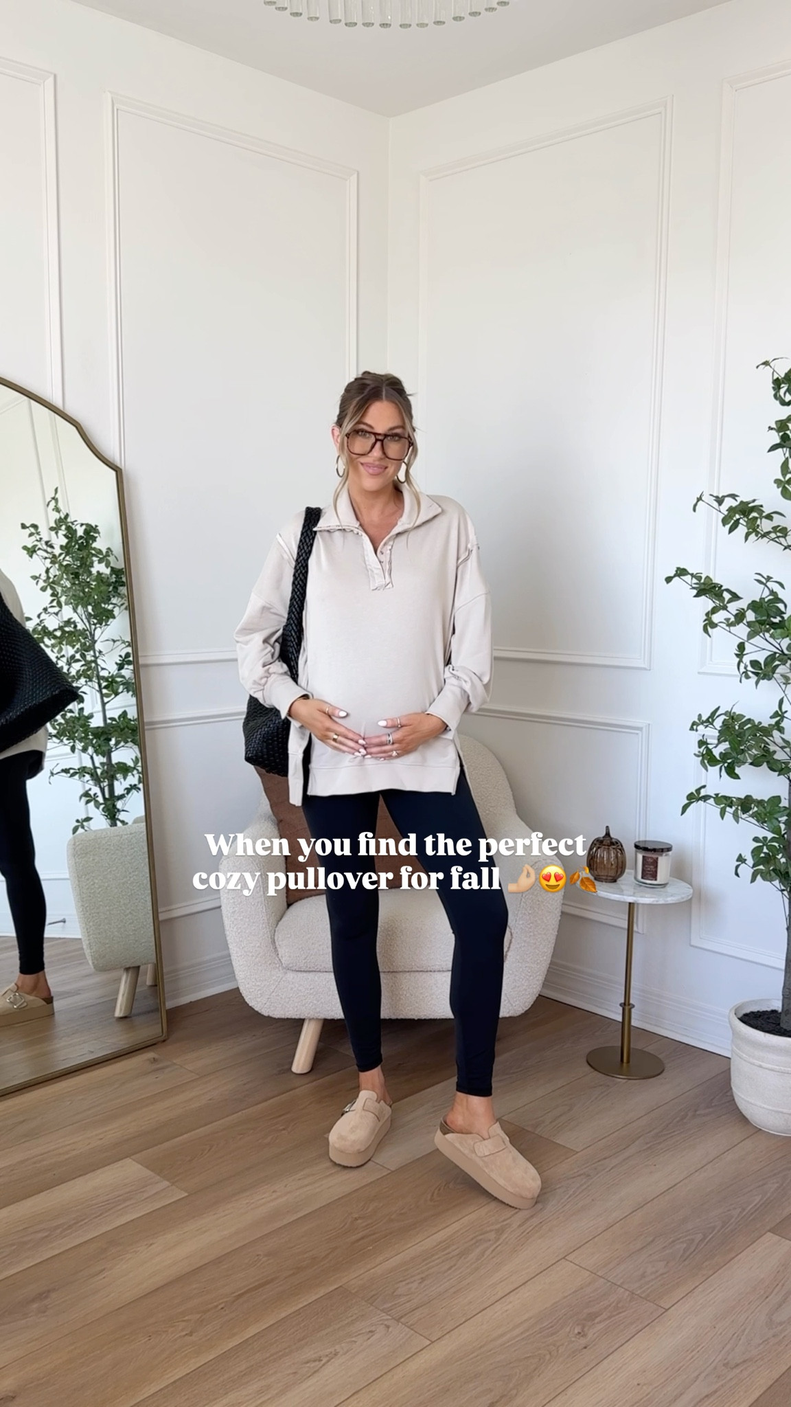 Love this Amazon pullover for fall! I sized up to a medium 