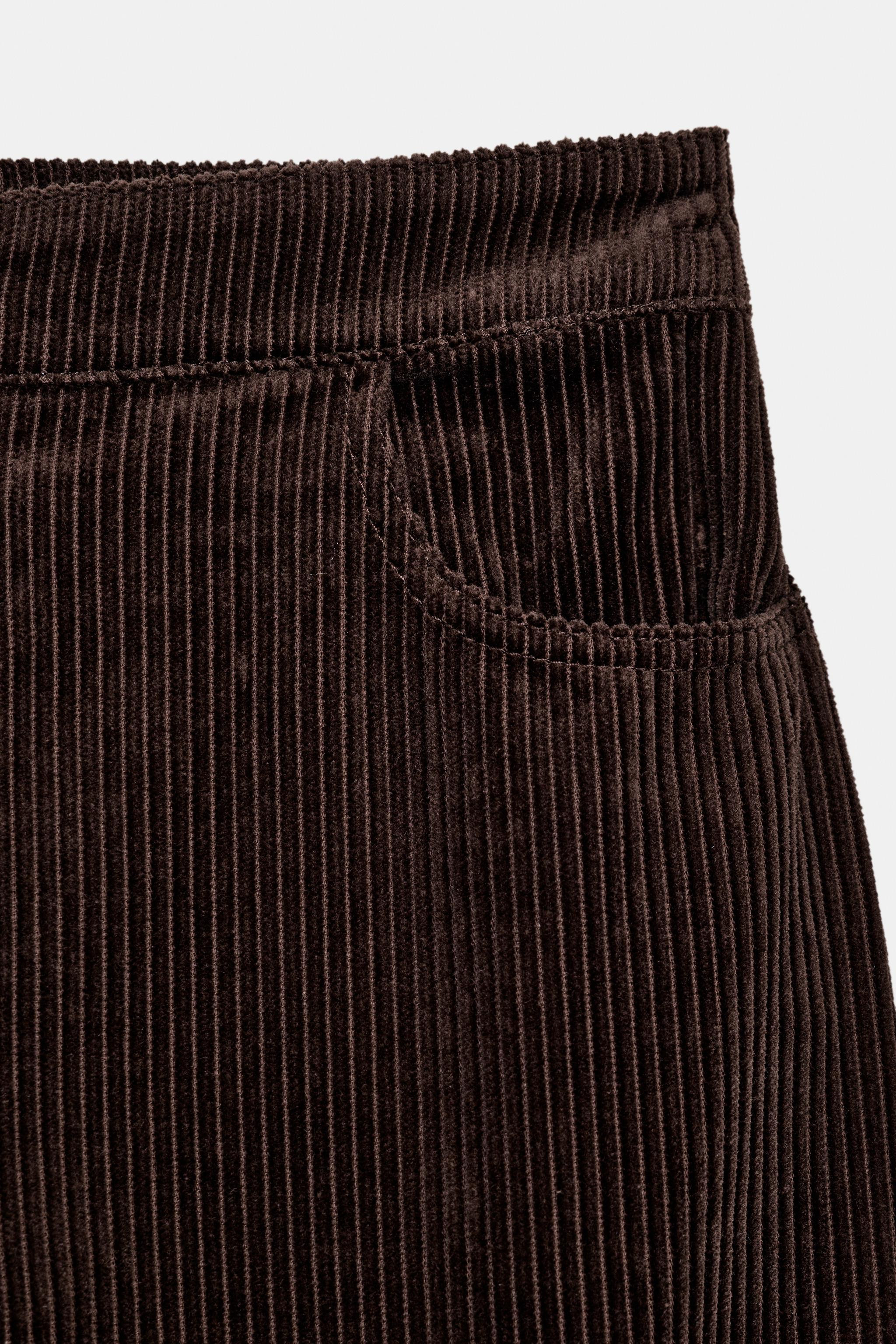 WIDE LEG CORDUROY PANTS ZW COLLECTION | Zara US