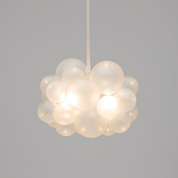 The Frosted 25 Bubble Chandelier 18 Diameter  Custom - Etsy | Etsy (US)