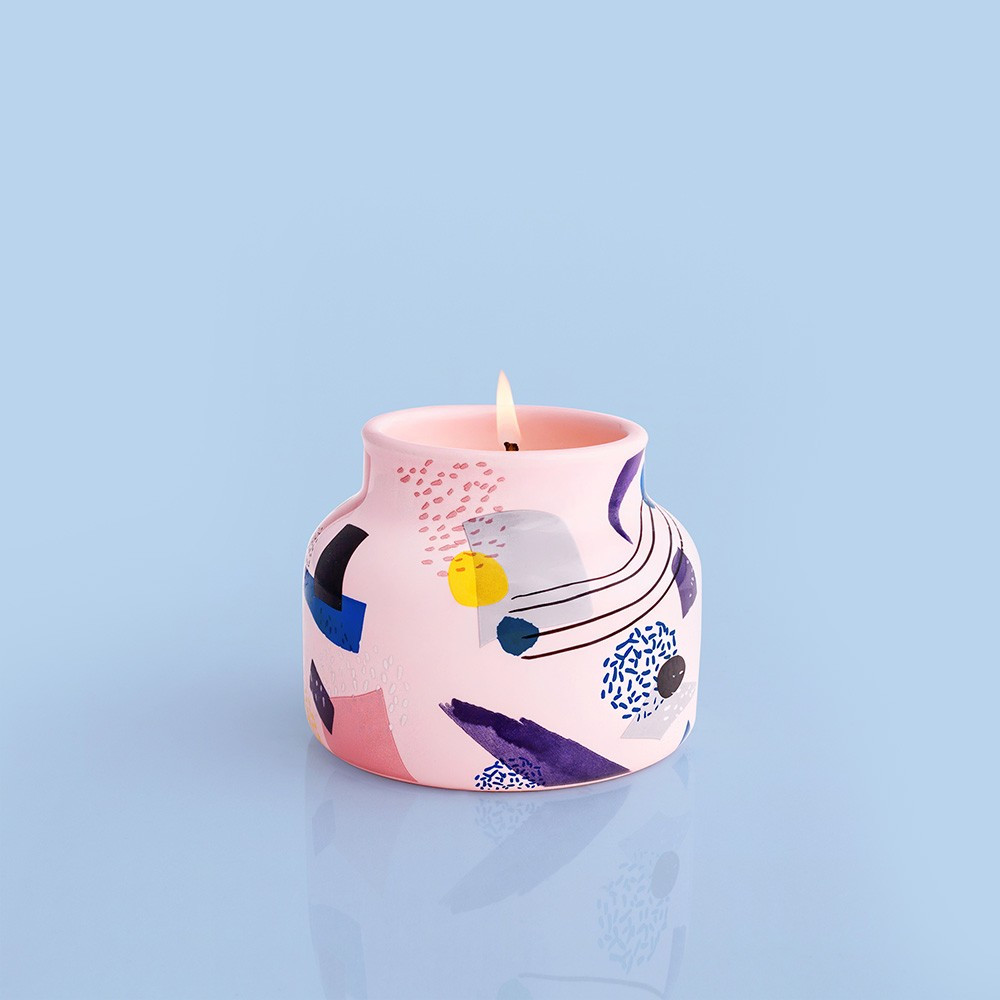 Lola Blossom Gallery Petite Jar, 8 oz | Capri Blue | Capri-Blue