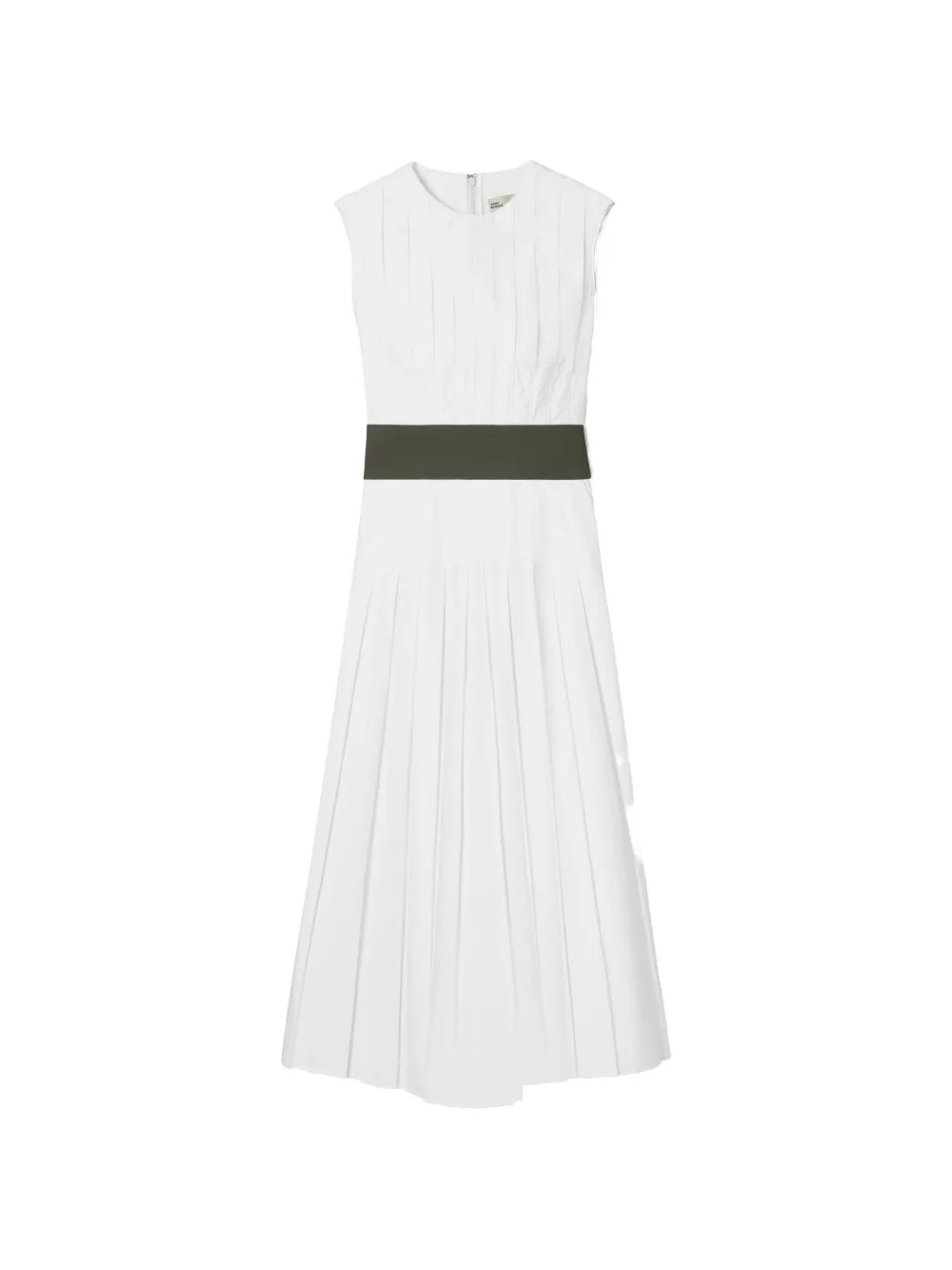 pleated poplin dress | Farfetch Global