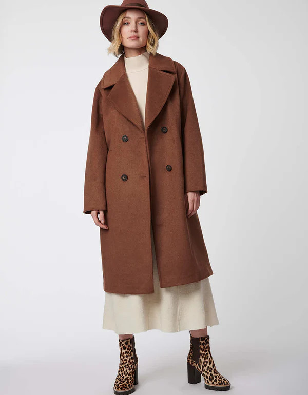 Heritage Classic Wool Coat | Bernardo Fashions