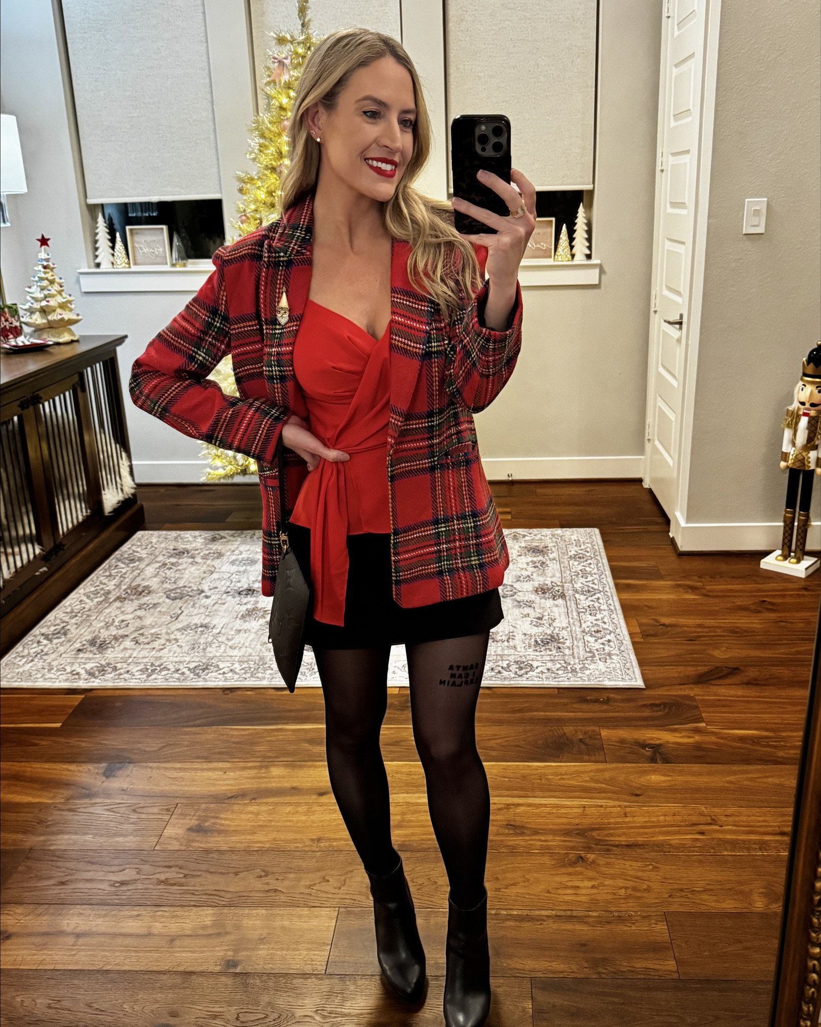 Holiday Outfit 🎄 BACK IN STOCK

This blazer is back in stock and perfect for the holidays. It’s soft and not heavy weight. I am wearing XS and it runs big. You’ll have it for the next holiday season. Use code DEC35 for 35% off.

#everypiecefits

Tartan plaid
Holiday plaid
Christmas plaid
Red blazer
Plaid blazer
Christmas outfit
Festive outfit
Dinner outfit
Skort
Boots
Booties


#LTKHoliday #LTKSaleAlert #LTKootd