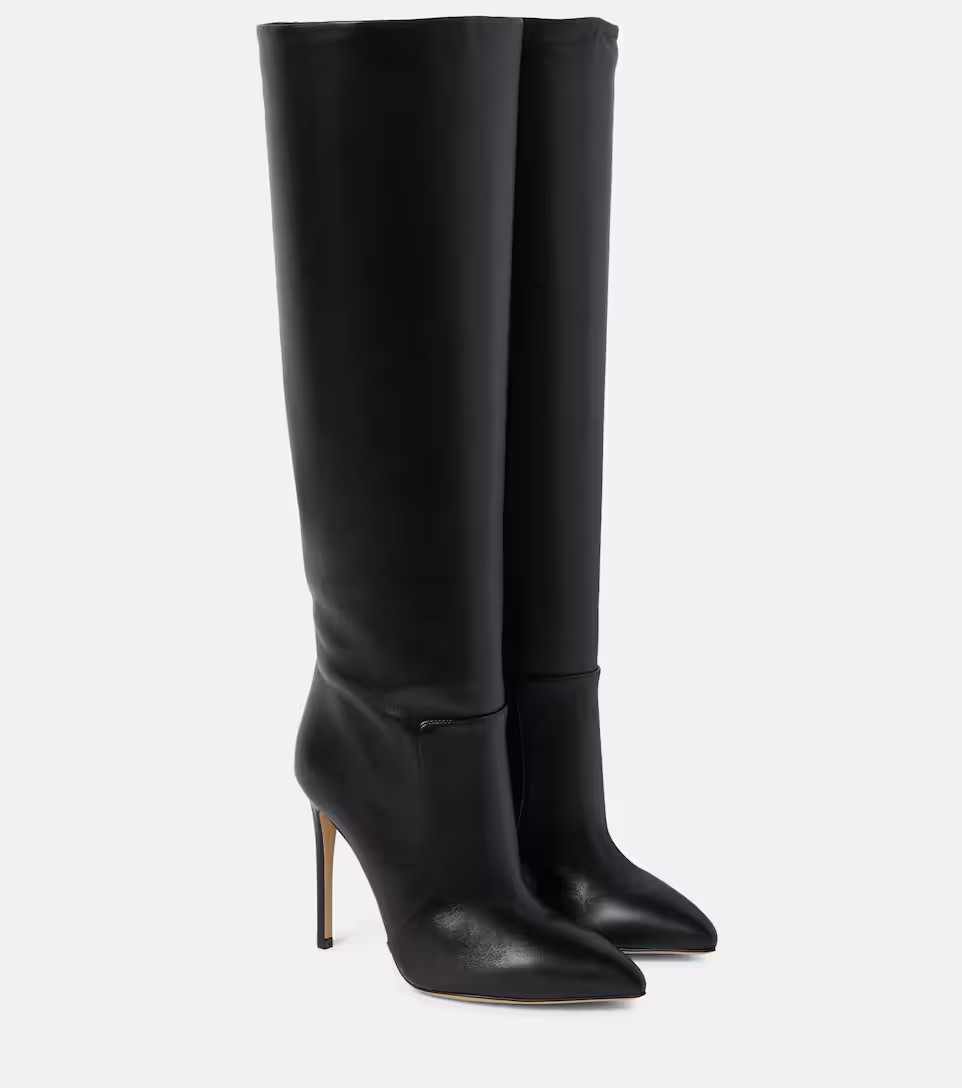 Leather knee-high boots | Mytheresa (US/CA)