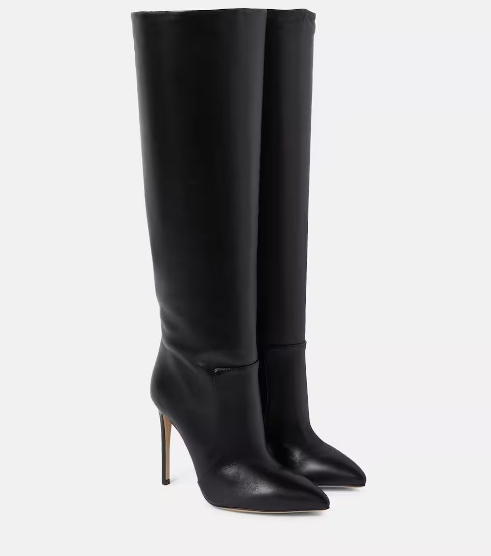 Leather knee-high boots | Mytheresa (UK)