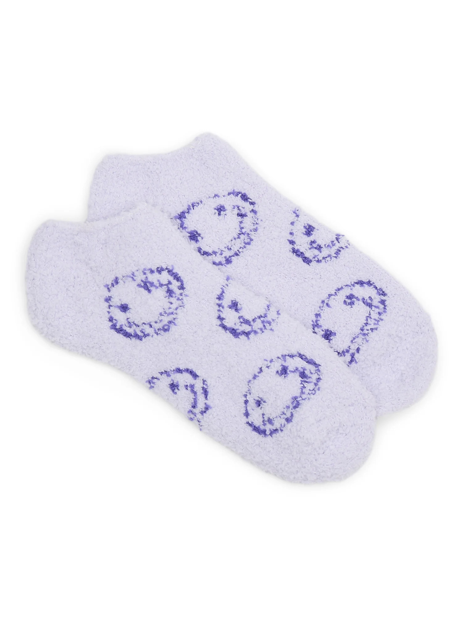 No Boundaries Low Cut Cozy Socks, 1-Pack, Women's, Size 4-10 | Walmart (US)