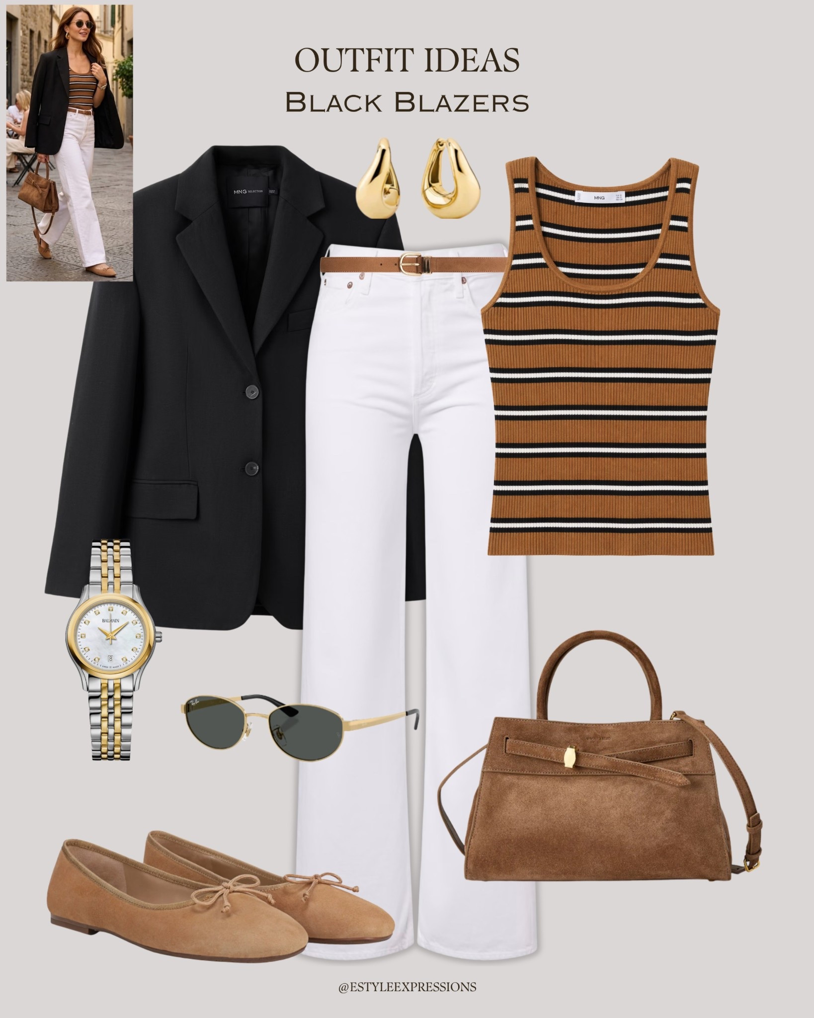 Spring-Summer Outfits with Black Blazers

#LTKootd #LTKWorkwear #LTKMothersDay