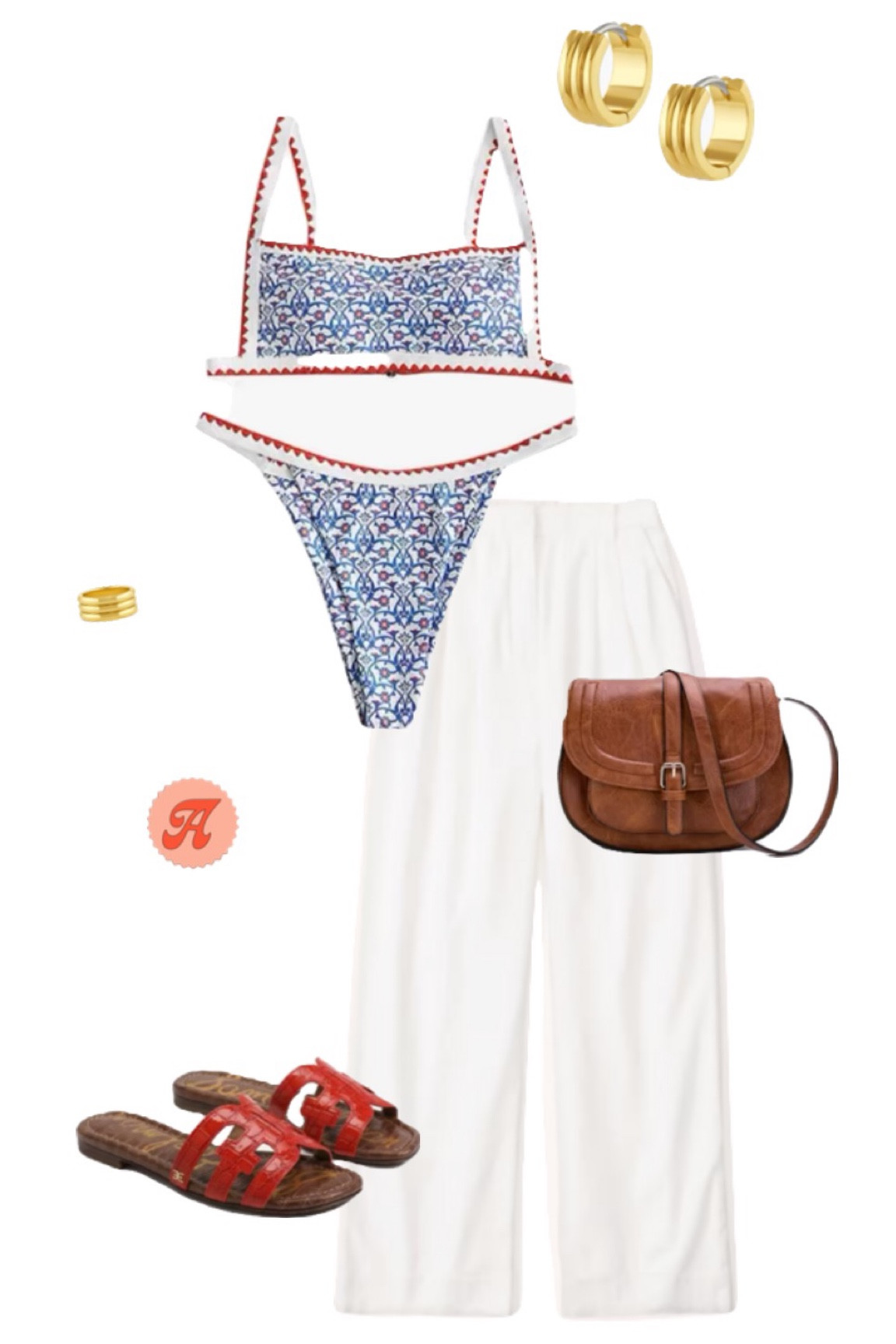 such a fun vacation outfit! ✨

tags: swim, swim suit, blue, coastal cowgirl, amazon, gold jewelry, brown purse

#LTKstyletip #LTKtravel #LTKswim