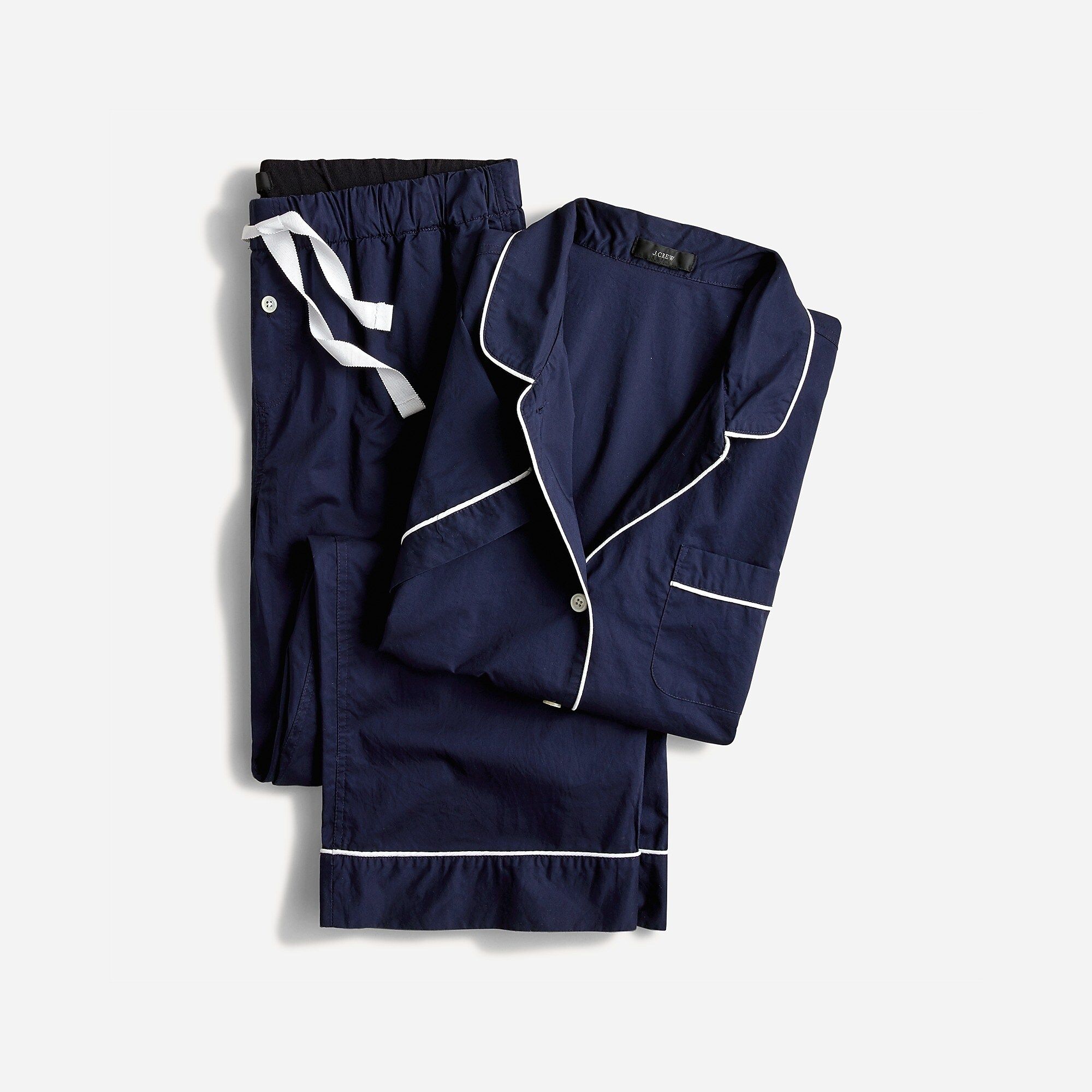 End-on-end cotton short-sleeve pajama set | J.Crew US