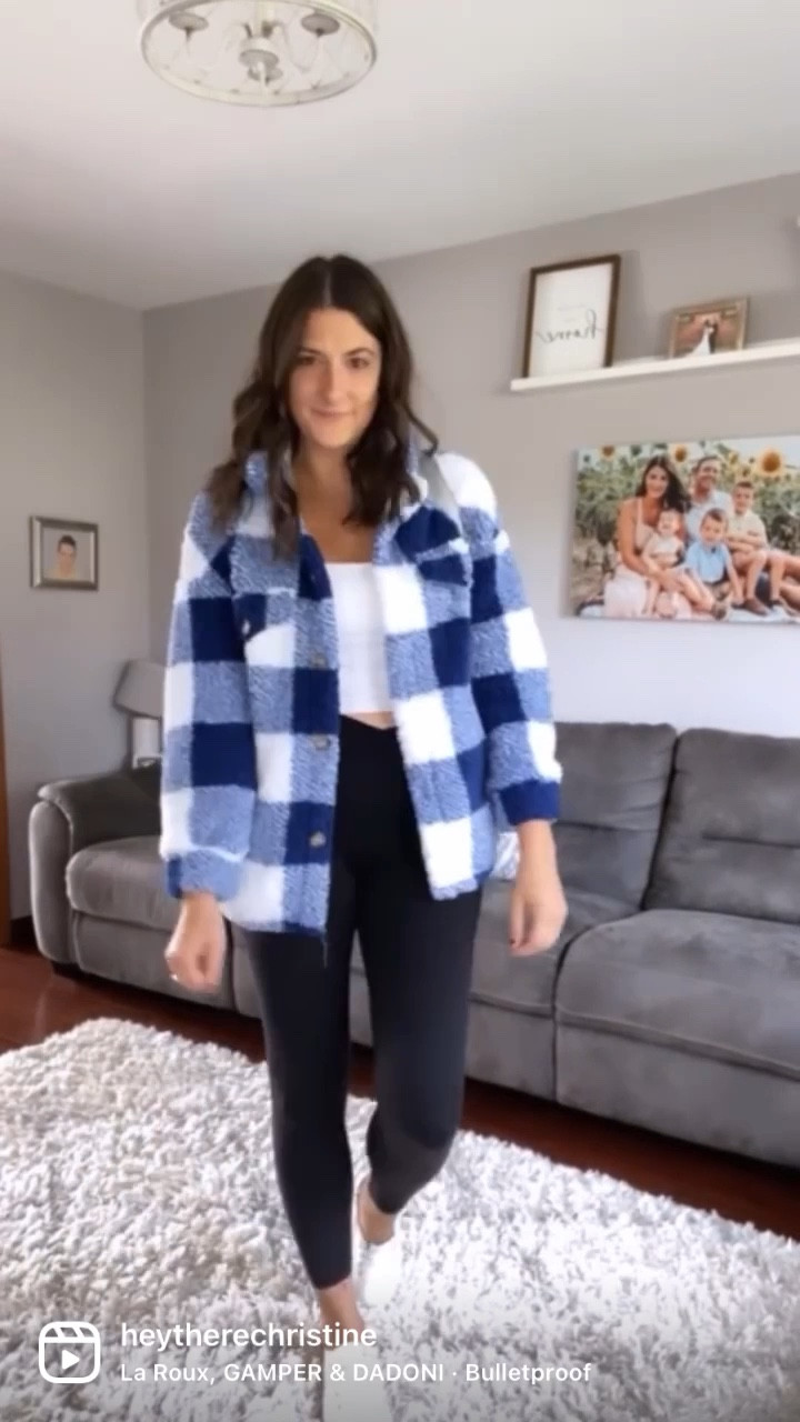 Women's Plaid Fleece Matching … curated on LTK