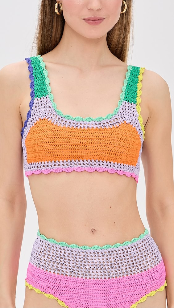 Beach Riot Andy Bikini Top | Shopbop | Shopbop