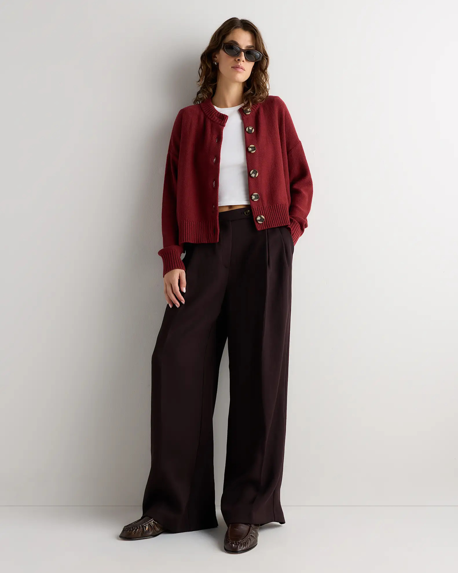 100% Organic Cotton Cropped Cardigan | Quince