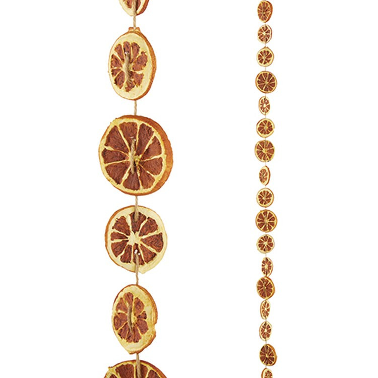 Raz Imports 2022 Holiday In Provence 5.5' Orange Slice Garland - Walmart.com | Walmart (US)