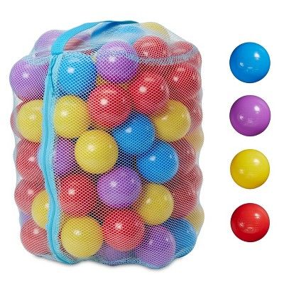 Little Tikes Balls for Kids' with Reusable Mesh Bag - 100pcs | Target