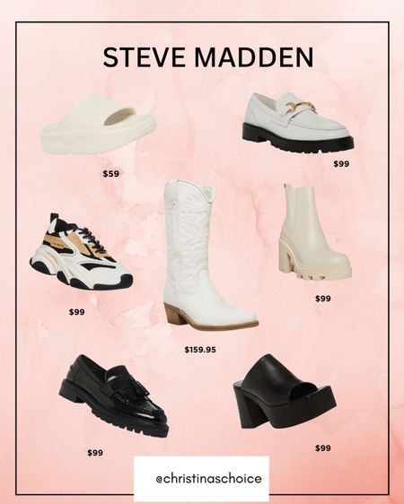 New Year, new heels and botas too! Time to get yourself some new Steve Madden boots penny loafers & tri-tone sneakers too! There’s a wonderful variety of trendy looks and classics, too.

#LTKworkwear #LTKshoecrush