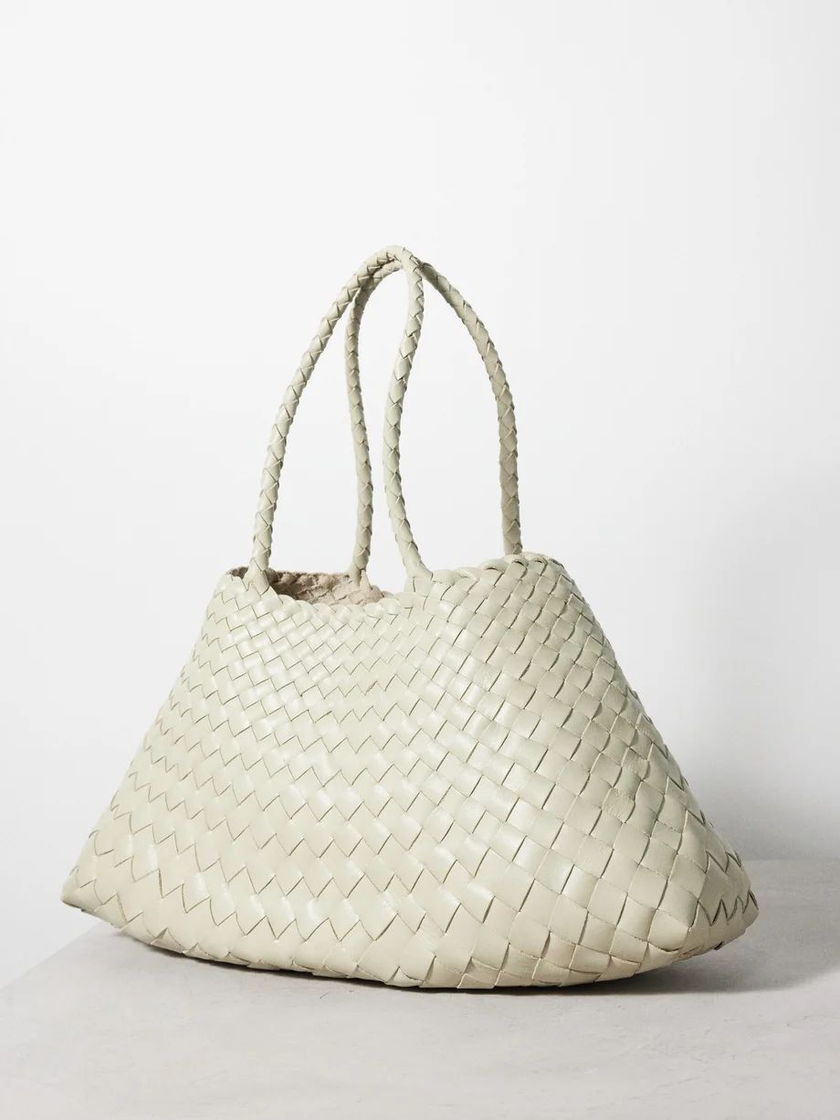 Santa Croce large woven-leather tote bag | Dragon Diffusion | Matches (US)