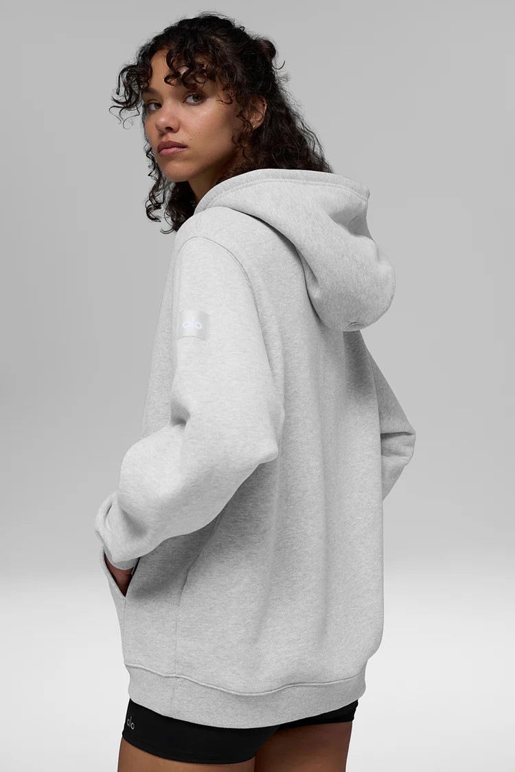 Renown Heavy Weight Full Zip Hoodie | Alo Yoga (US)