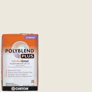 Custom Building ProductsPolyblend Plus #381 Bright White 25 lb. Sanded Grout11(811) | The Home Depot