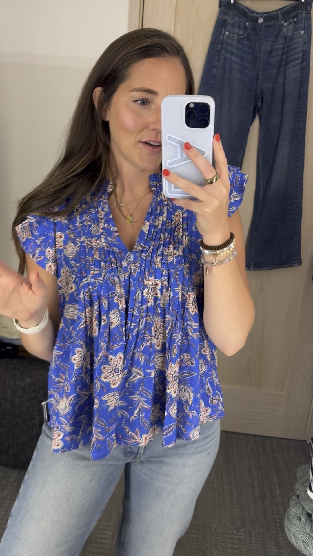 This top is GORGEOUS!!!! Such a pretty color and print 

Wearing size small 

Nordstrom sale

#LTKSaleAlert