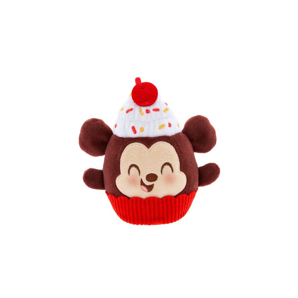 Mickey Mouse Chocolate-Sprinkled Cupcake Disney Munchlings Plush – Specialty Treats – Micro 4... | Disney Store