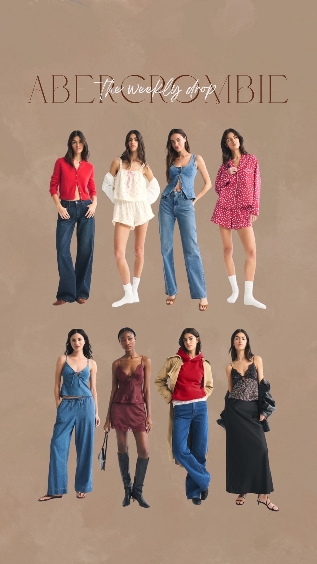 Abercrombie the weekly drop !! 

 #LTKootd #LTKSeasonal #LTKPetite