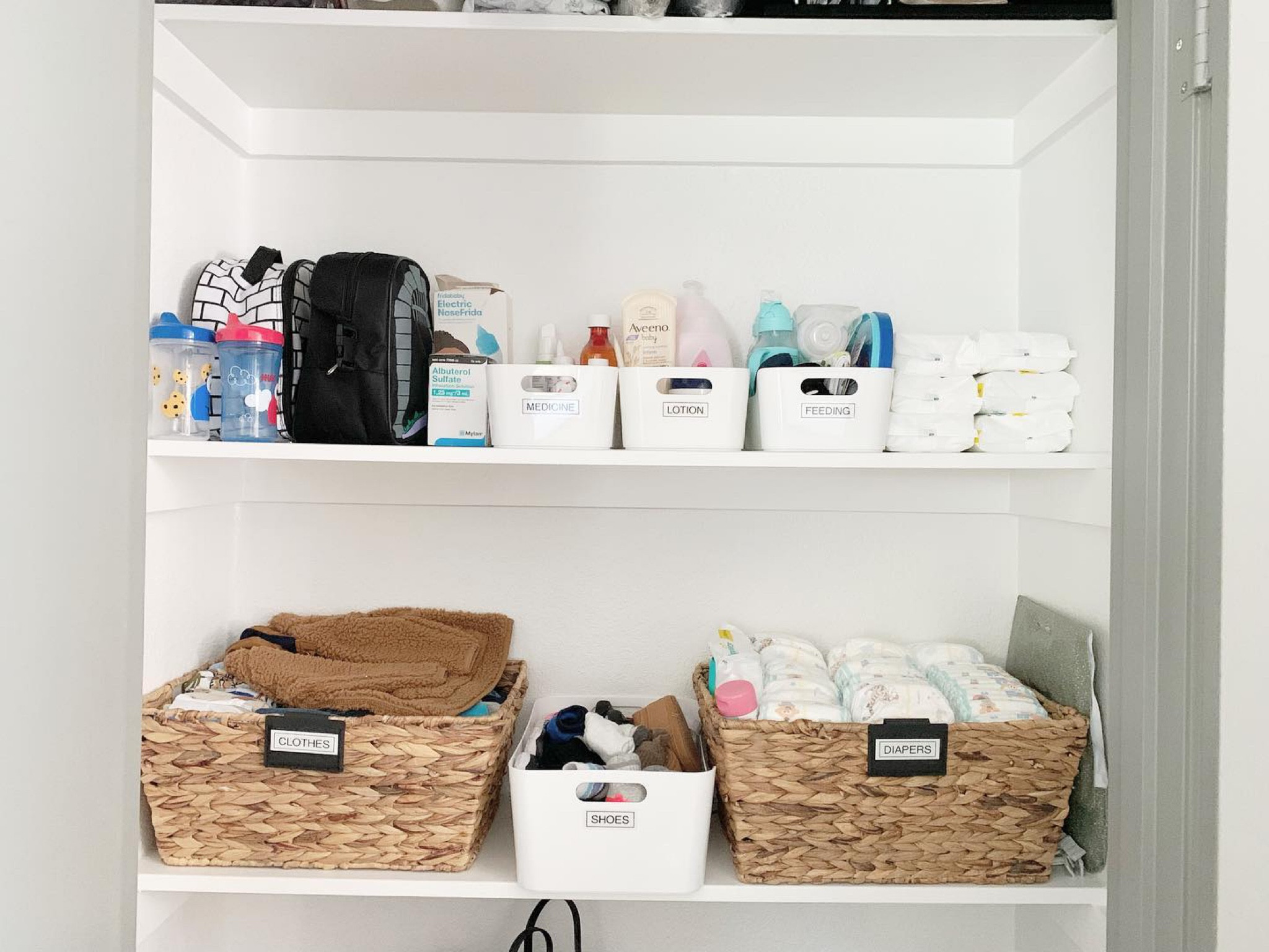 Baby supplies storage and organization 

#LTKBump #LTKBaby #LTKFamily