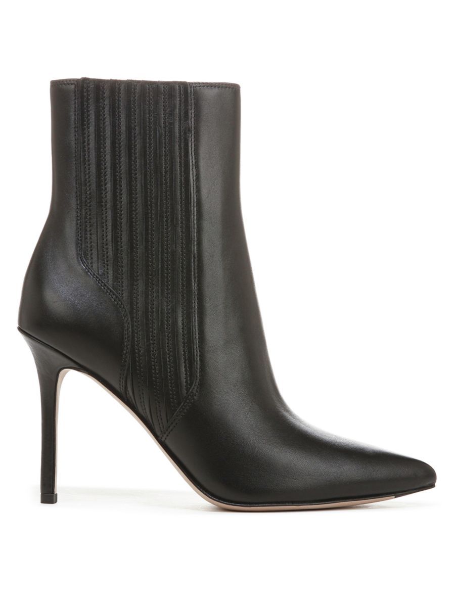 Veronica Beard Lisa Leather Ankle Boots | Saks Fifth Avenue