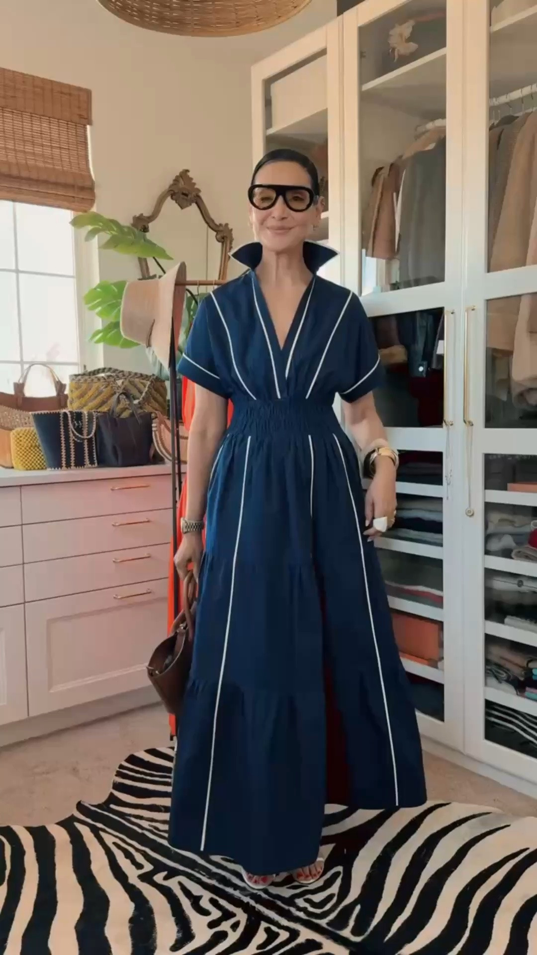 the perfect navy dress with a cinched waist that flatters effortlessly, accented by crisp white detailing. A timeless piece that feels like confidence in every step!

#LTKootd #LTKU #LTKSeasonal