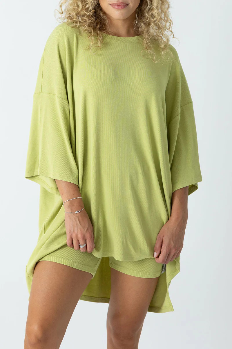 All Weekend Long Set Lime | The Foxy Kind