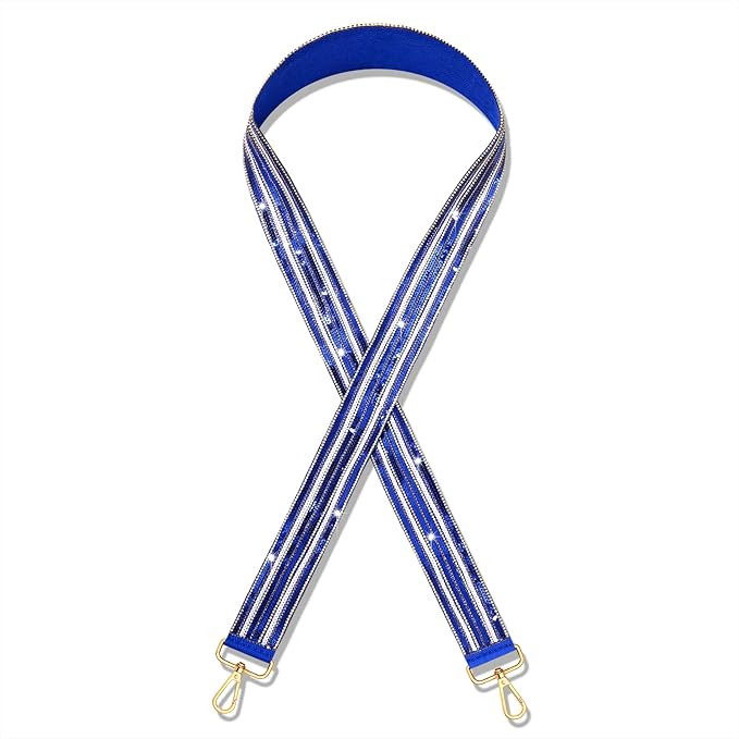 Game Day Sequin Beaded Purse Strap Replacement Red Blue Crossbody Shoulder Bag Strap for Stadium ... | Amazon (US)