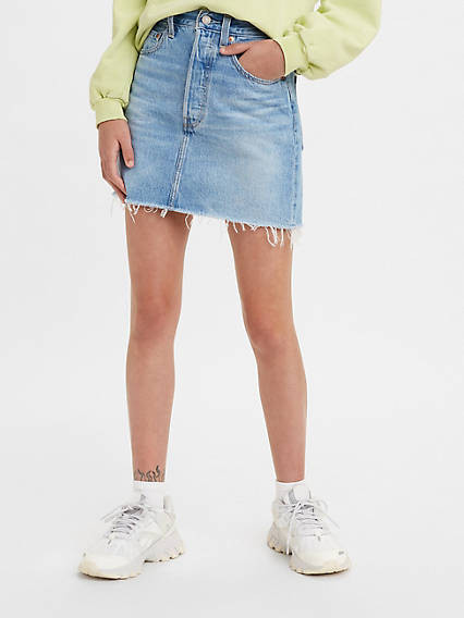 Levi's Denim Ribcage Women's Skirt 32 | LEVI'S (US)