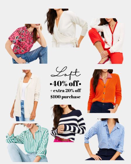 Todays sale! 40% off sweaters and tops plus and extra 20% off!
.


#LTKsalealert #LTKSeasonal