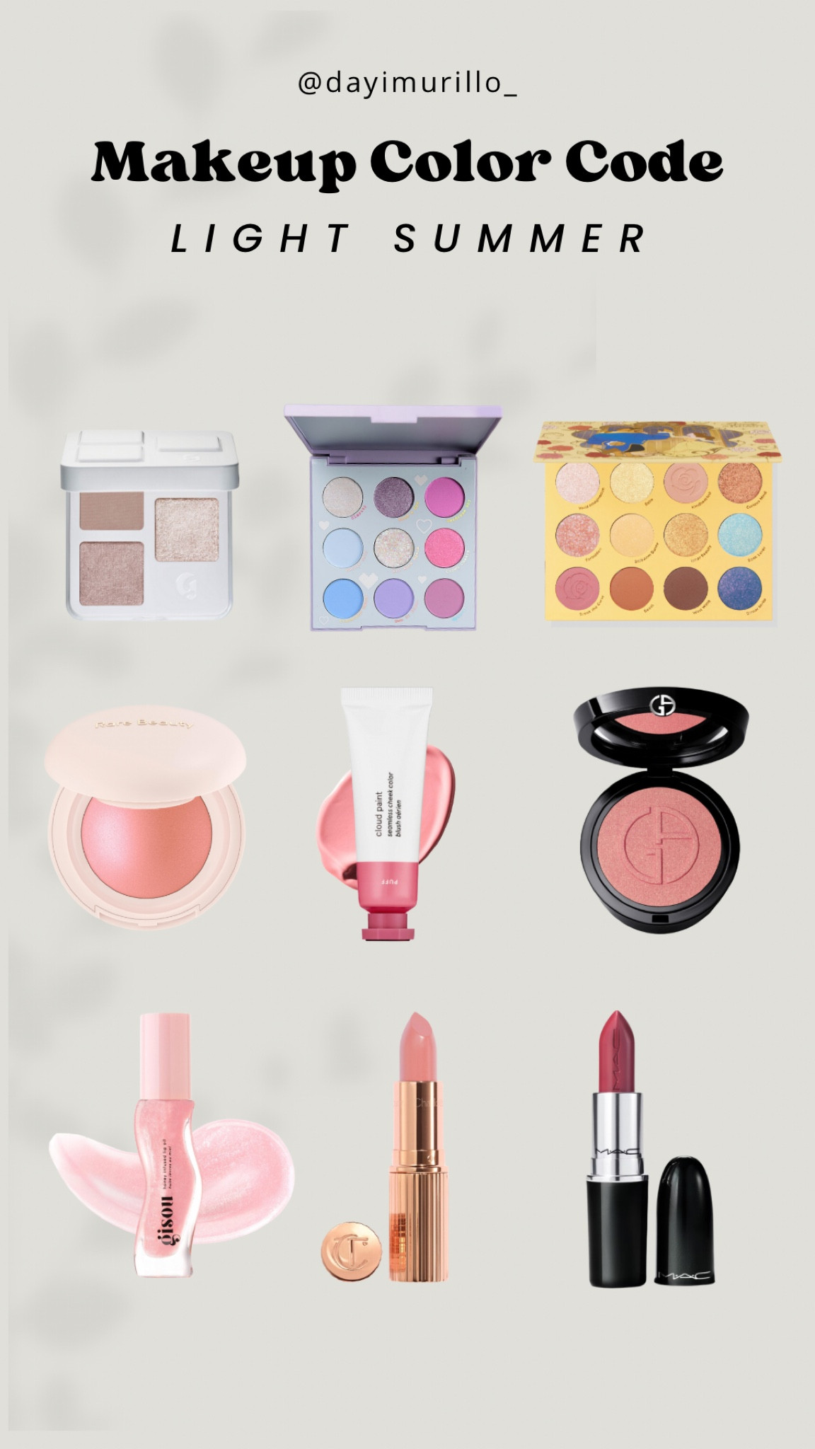Light Summer Makeup color products 

#LTKSeasonal #LTKBeauty #LTKGiftGuide