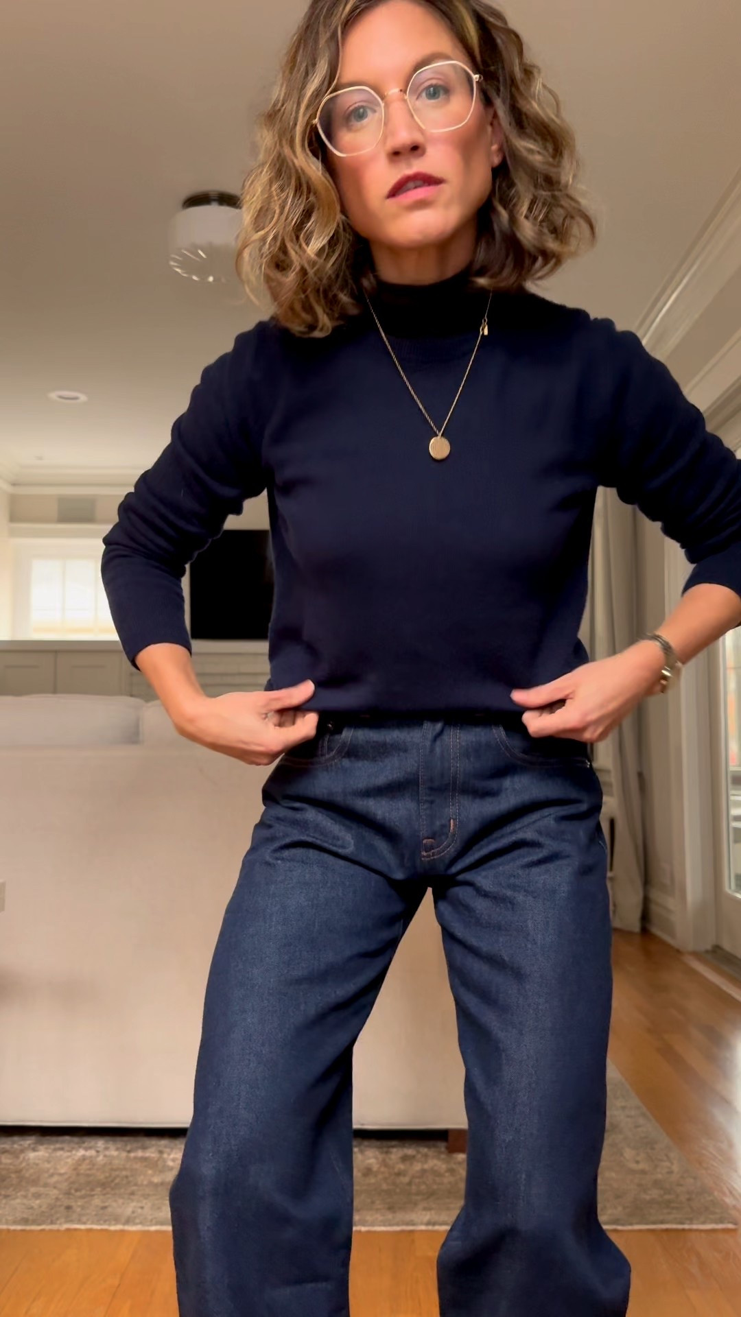 What I Wore: 11.24

Old J.Crew turtleneck, similar linked. Quince sweater, XA, TTS. Madewell denim, 25P, runs small in the waist, take your larger size or size up. Bared Footwear boots, I went up a half size so I could wear them with socks. Mango coat, XS, fits oversized at true size. Gap bag. Similar necklace linked (mine is no longer available from Sheena Marshall) 



#LTKootd #LTKOver40 #LTKSaleAlert