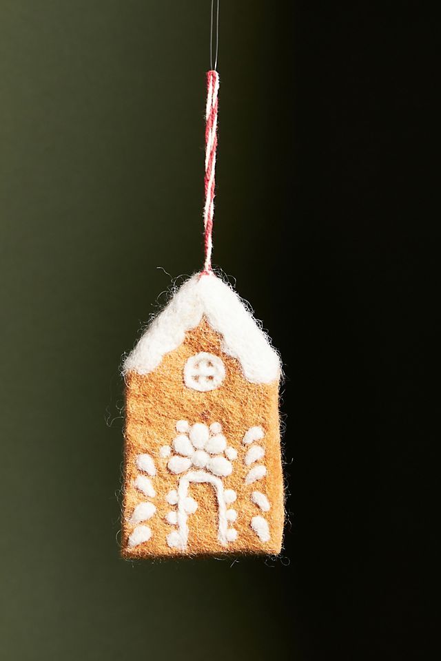 Gingerbread House Ornament | Anthropologie (US)