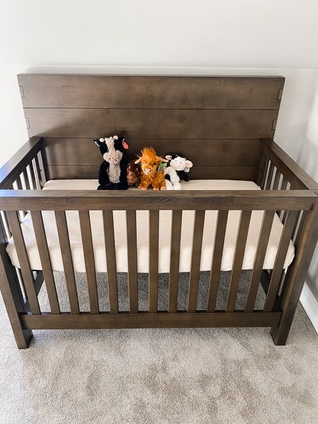 Noah’s crib is from Costco! I love his little stuffed animals. Newton Mattress & Crib Sheet linked 🤎

#LTKbaby #LTKkids #LTKfamily