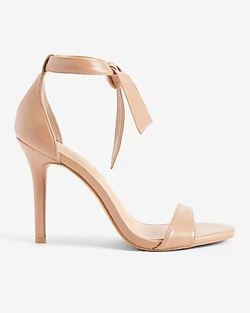 Ankle Tie Heeled Sandals | Express