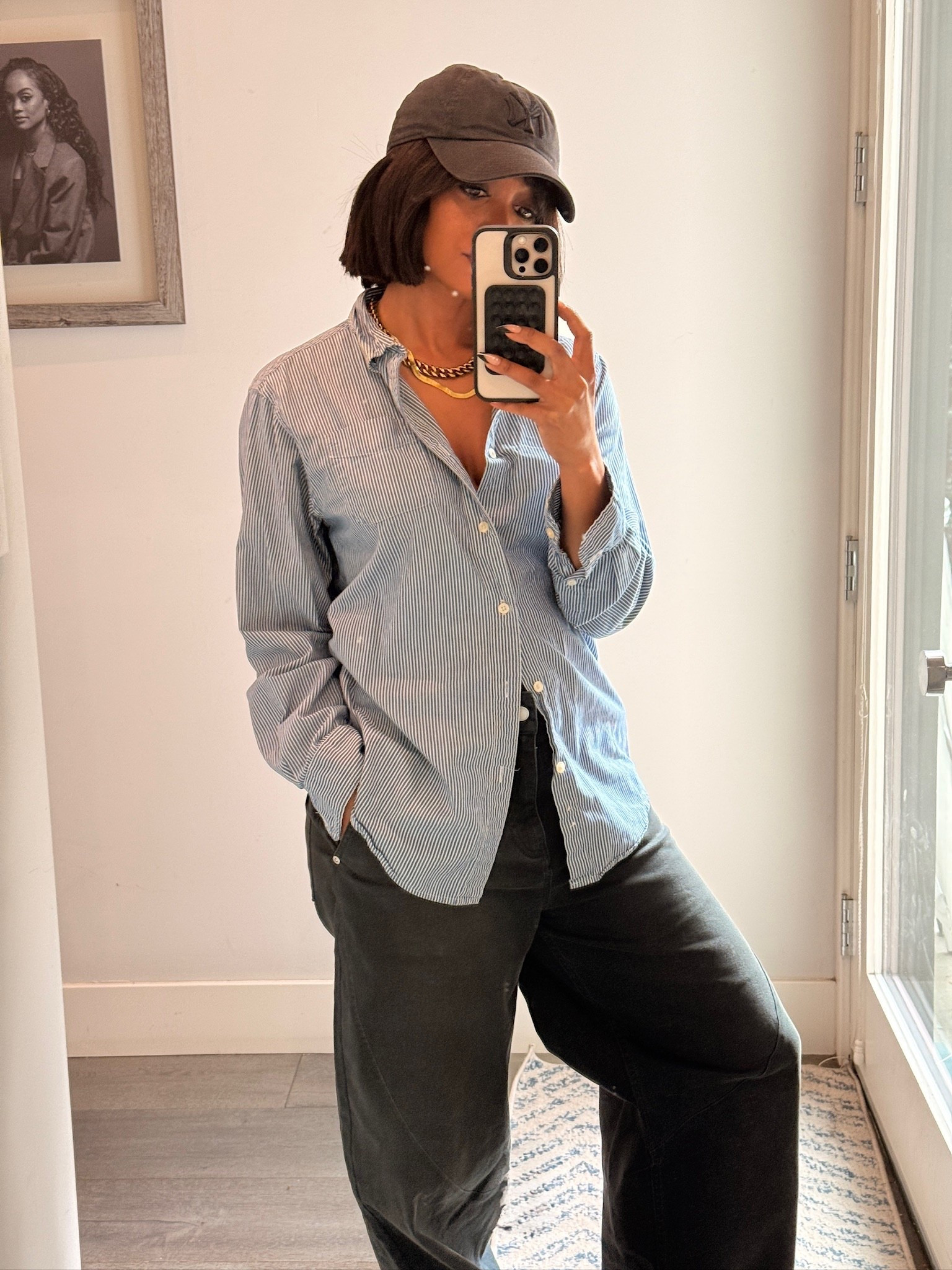 Today’s fit! Jeans are Jordan Brand but linked similar ✨

#LTKbeauty #LTKSeasonal