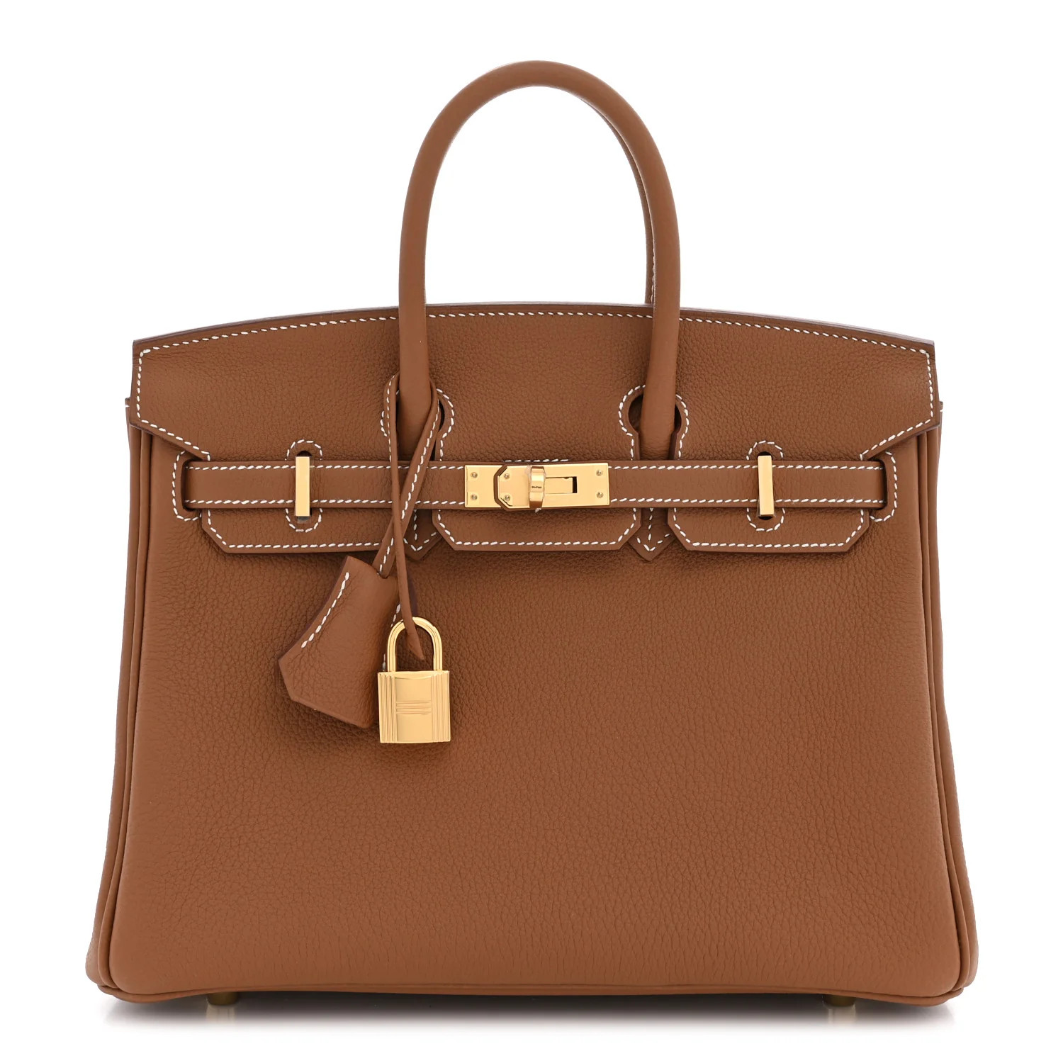 Togo Birkin 25 Gold | FASHIONPHILE (US)