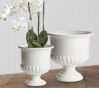 Silas Pedestal Clay Bowl | Pottery Barn (US)