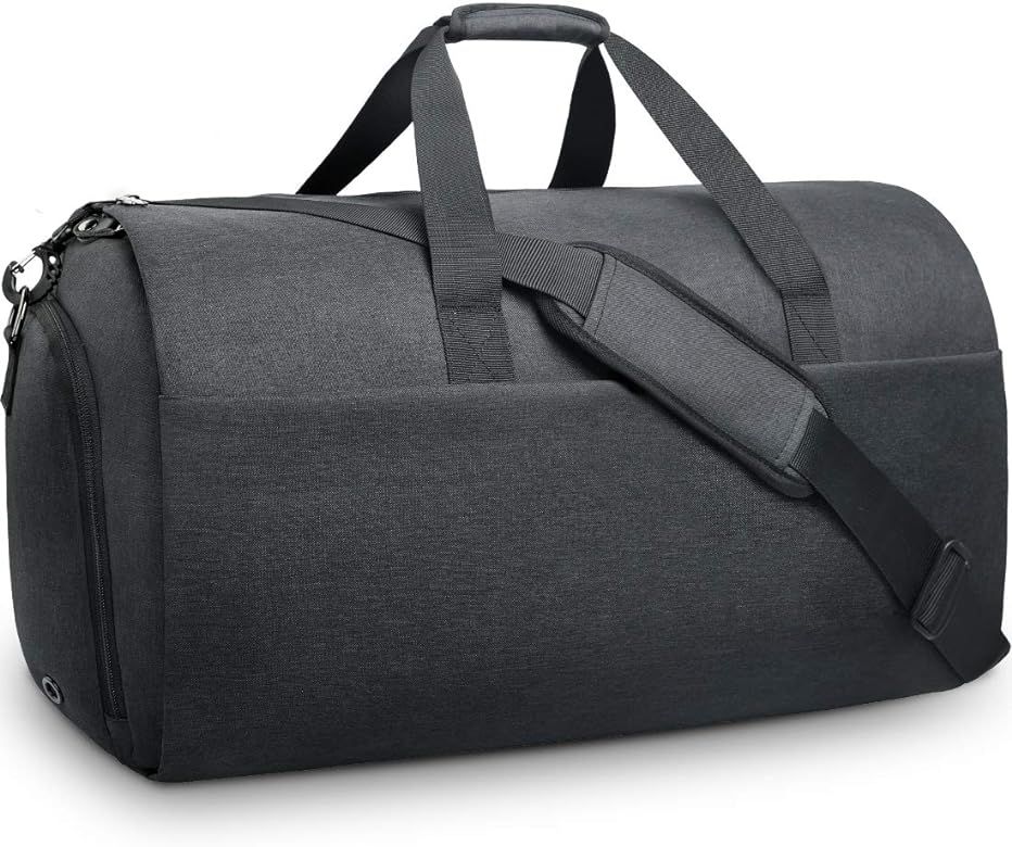 Garment Bags Convertible Suit Travel Bag with Shoes Compartment Waterproof Large Carry on Duffel ... | Amazon (US)