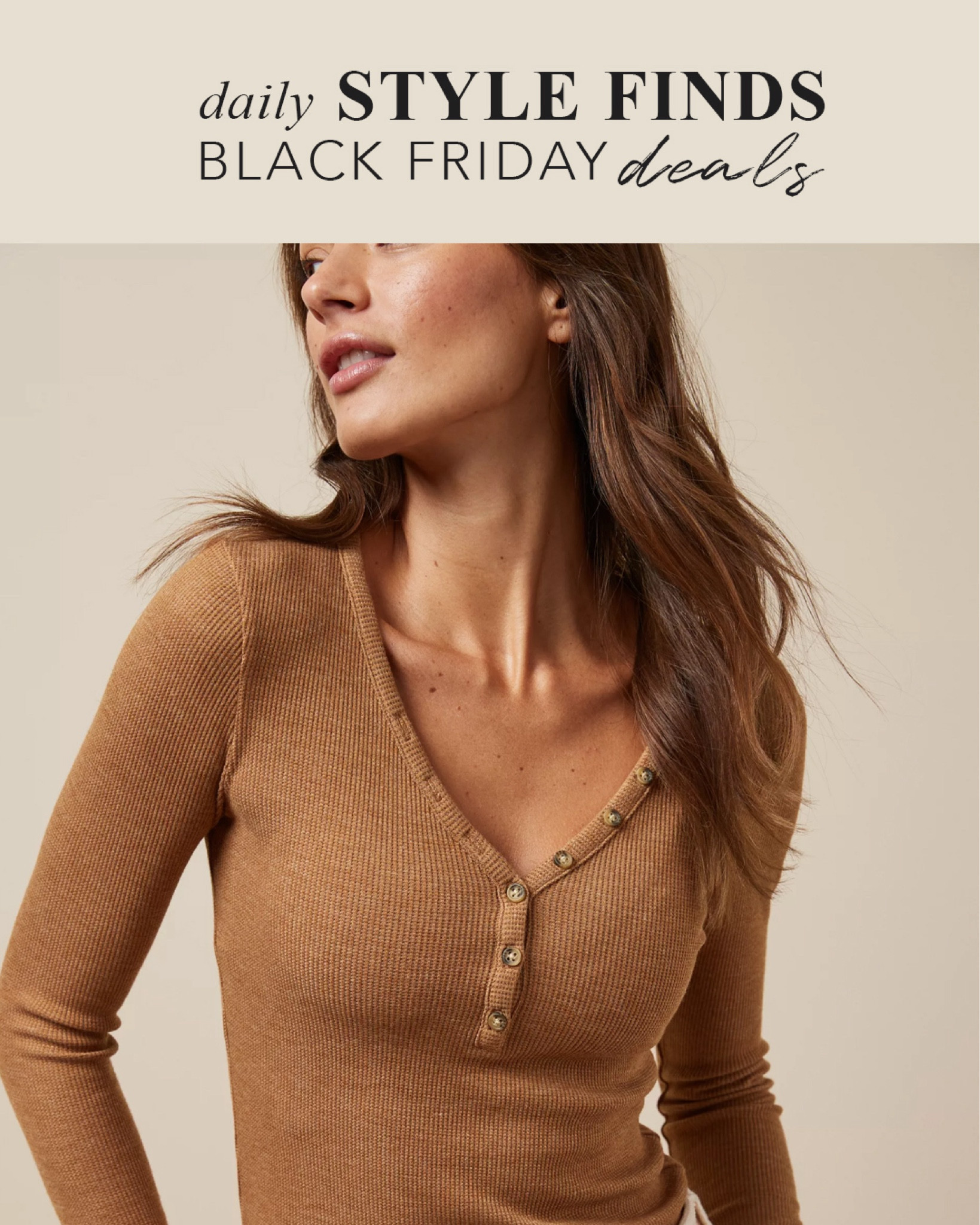 Black Friday deals: AE Waffle Long-Sleeve Henley Tee. American Eagle. Teenage girls gifts. College girls daughters gifts. 11 colors. 

#LTKfindsunder50 #LTKHoliday #LTKsalealert