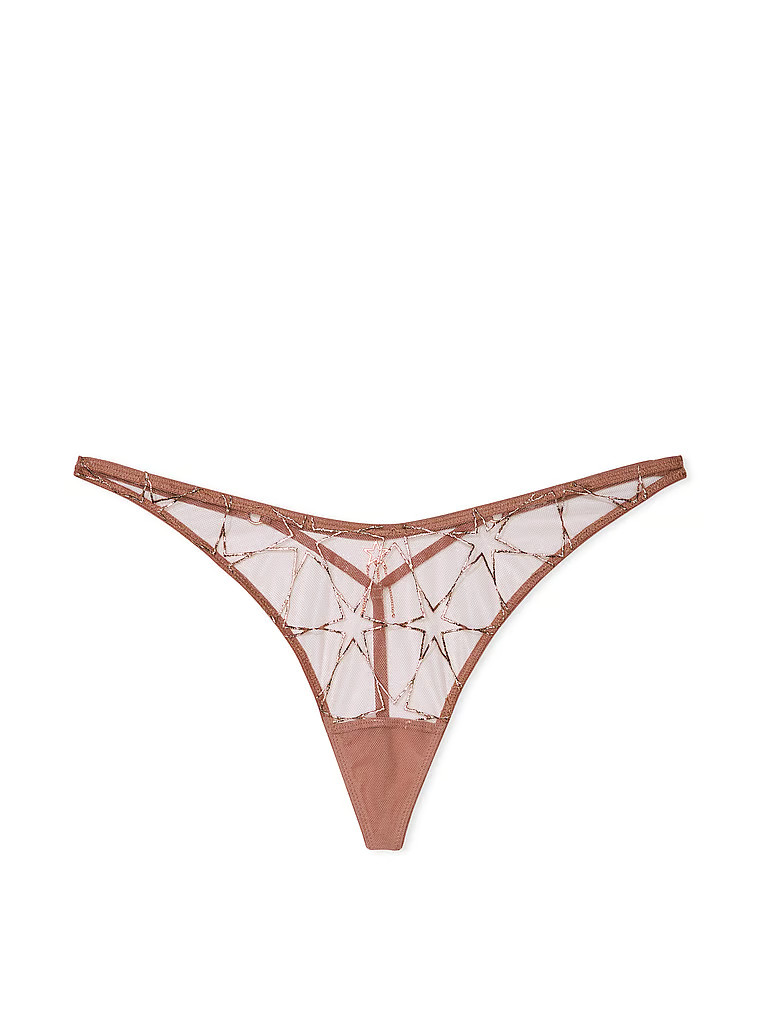 Stardust Embroidery High-Leg V-String Panty | Victoria's Secret (US / CA )