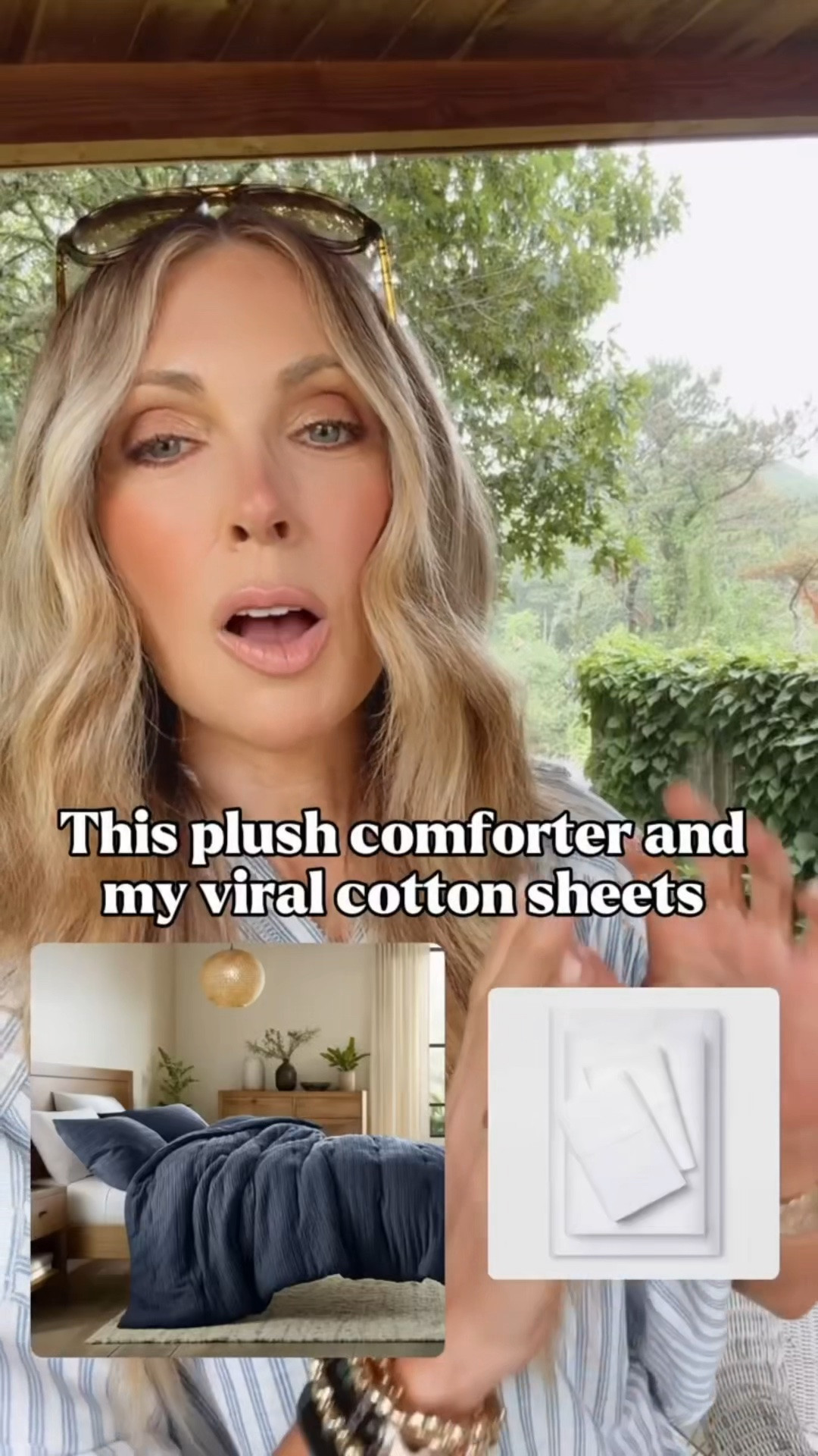 #ad Pass on the microfiber sets .. This plush comforter and my viral cotton sheets are college essentials! 

#Target #TargetPartner @Target @TargetStyle

#LTKOver40 #LTKmomlife