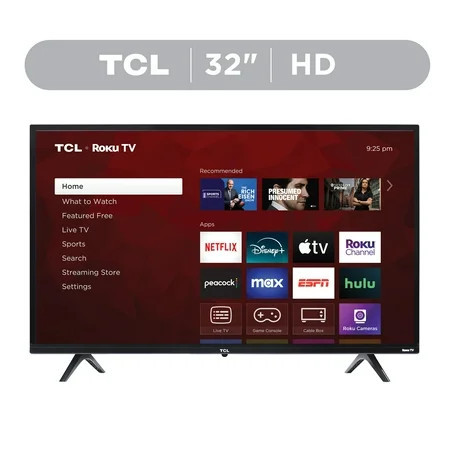 TCL 32” Class S3 (32S331) 720p HD LED Smart TV with Roku TV | Walmart (US)