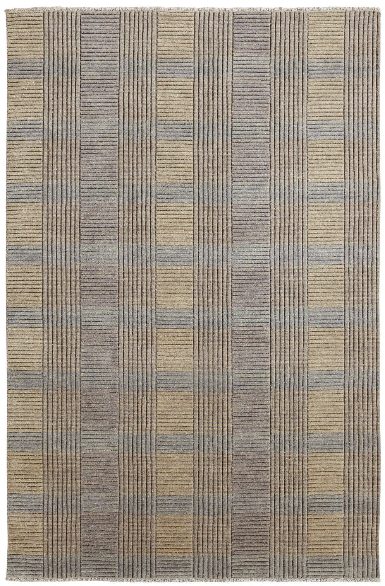 George Oliver Massengale Plaid Hand Tufted Wool Multi Area Rug | Wayfair | Wayfair North America