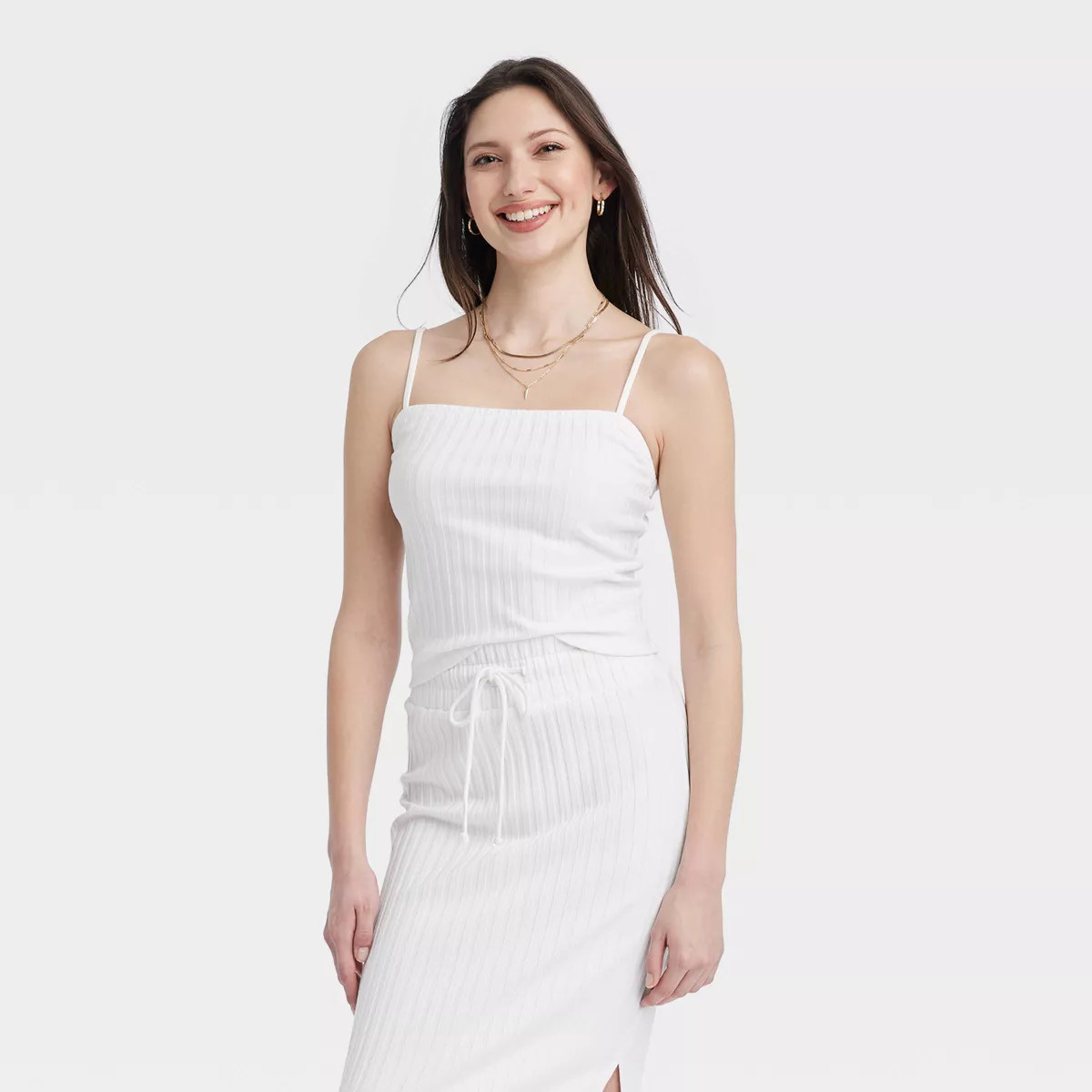 Women's Rib Cami Tank Top - Universal Thread™ | Target